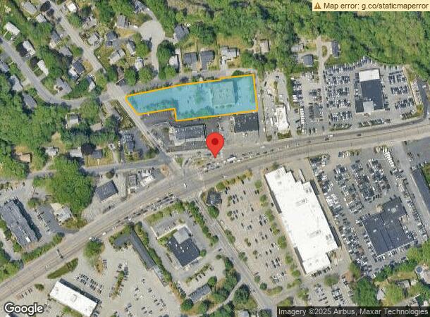  1253 Worcester Rd, Framingham, MA Parcel Map