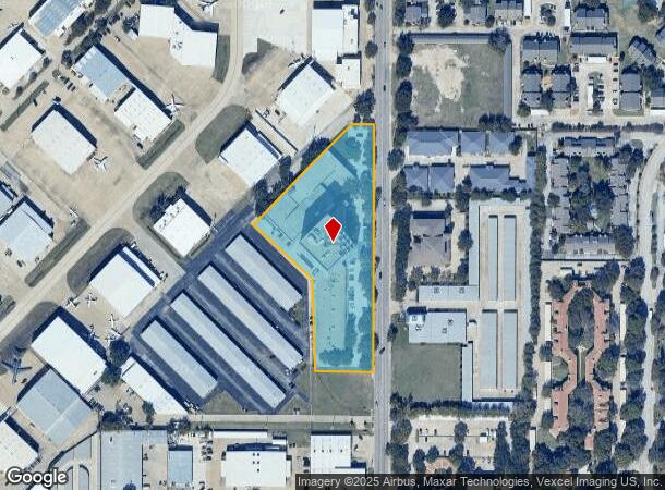  16415 Addison Rd, Addison, TX Parcel Map