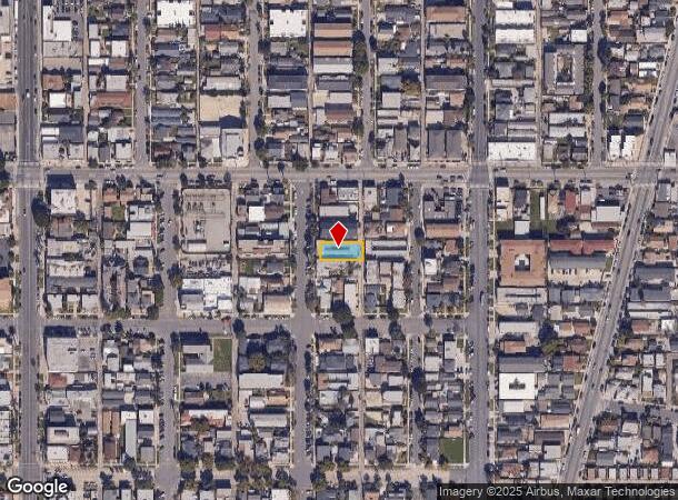  936 Olive Ave, Long Beach, CA Parcel Map