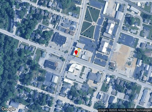  8 E Main St, Brownsburg, IN Parcel Map