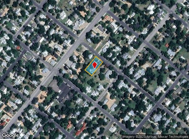 205 E Centre St, Fredericksburg, TX Parcel Map