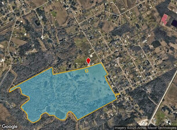  16402 County Road 191, Alvin, TX Parcel Map