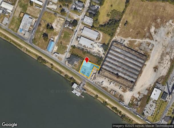 7121 N Peters, Chalmette, LA Parcel Map