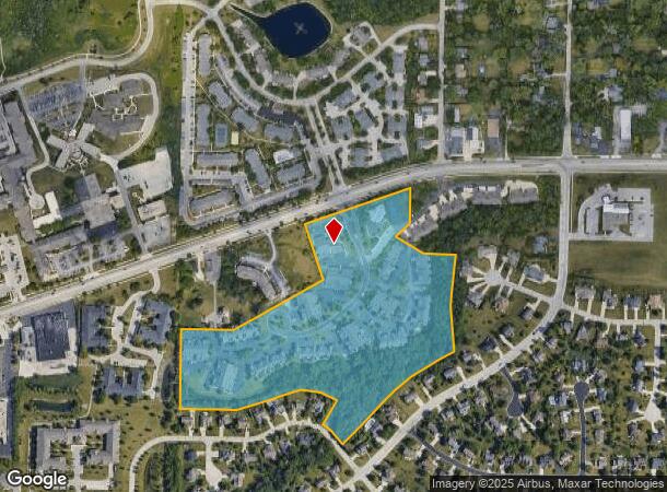 3125 S Stonegate Cir, New Berlin, WI Parcel Map