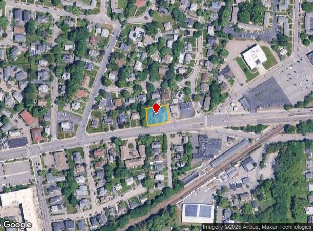  411 Main St, Waltham, MA Parcel Map