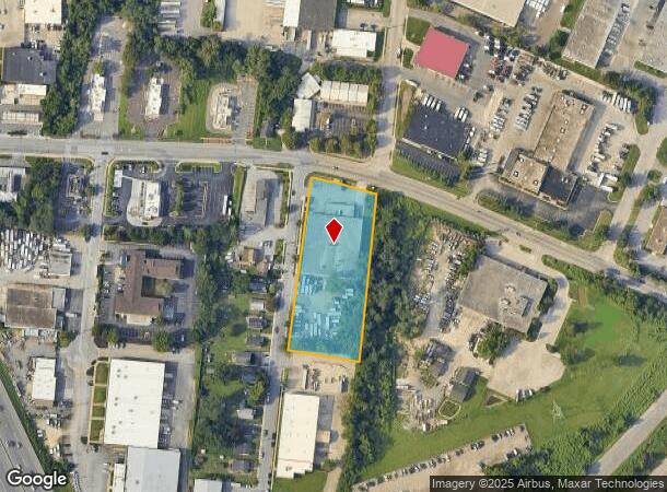  703 Nursery Rd, Linthicum Heights, MD Parcel Map