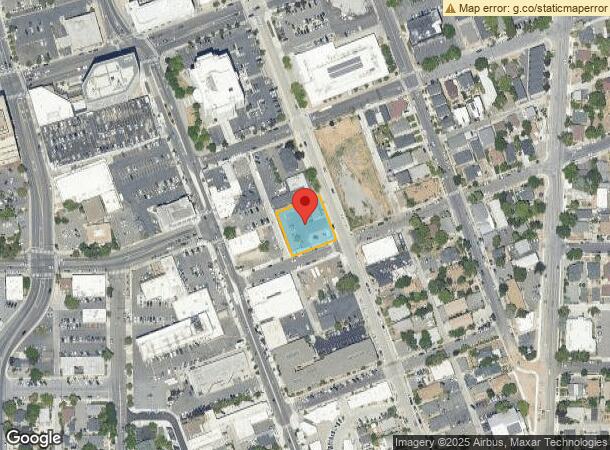  599 S Center St, Reno, NV Parcel Map