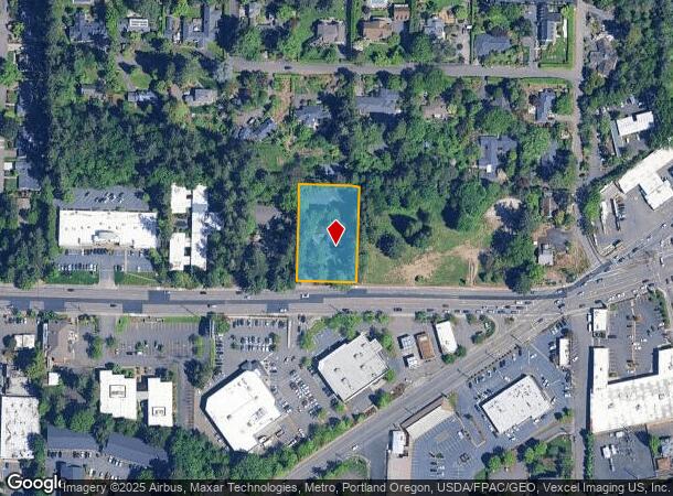  7209 Sw Beaverton Hillsdale Hwy, Portland, OR Parcel Map