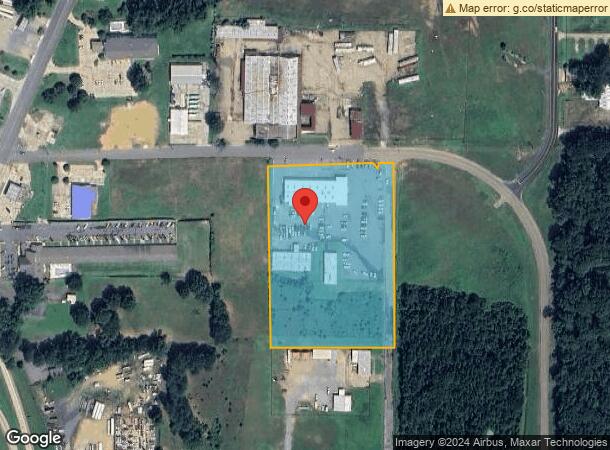  405 Industrial Dr, Minden, LA Parcel Map