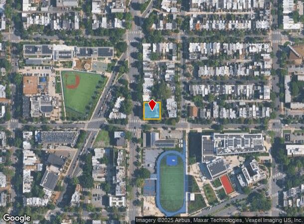  1701 11Th St Nw, Washington, DC Parcel Map