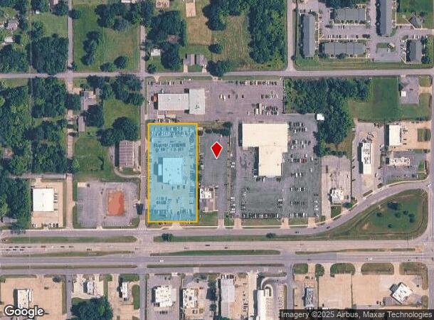  240 W Shawnee St, Muskogee, OK Parcel Map