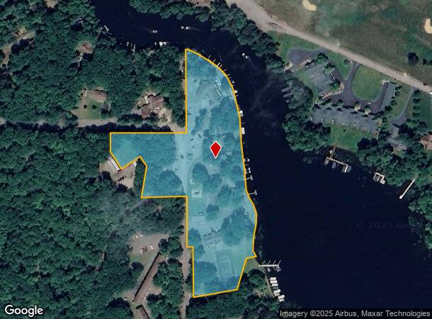 1458 E Dollar Lake Rd, Eagle River, WI Parcel Map