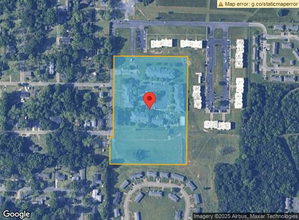  1207 Edward St, Fort Valley, GA Parcel Map