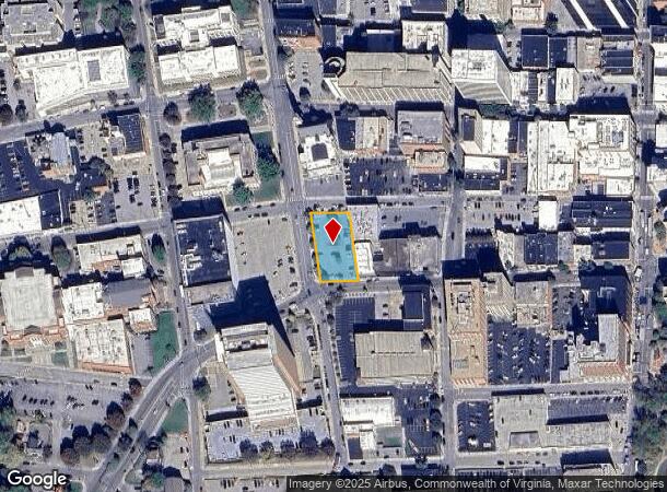  502 2Nd St Sw, Roanoke, VA Parcel Map