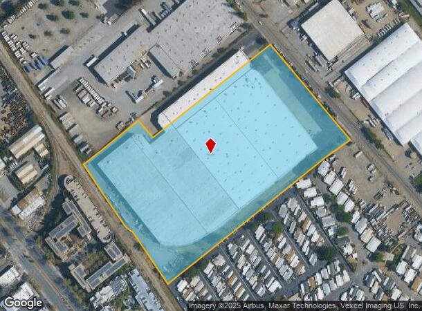  2055 S 7Th St, San Jose, CA Parcel Map