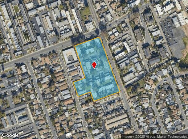  725 N Fig St, Escondido, CA Parcel Map