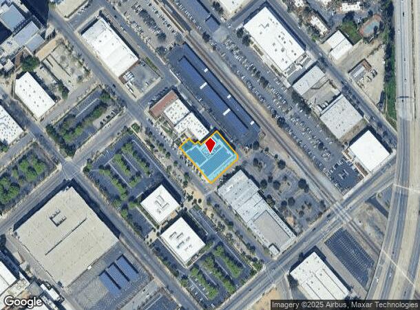  700 P St, Fresno, CA Parcel Map