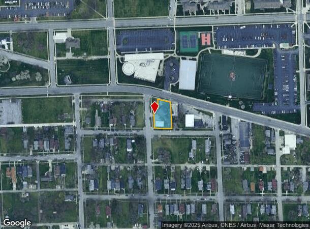  1109 Chute St, Fort Wayne, IN Parcel Map