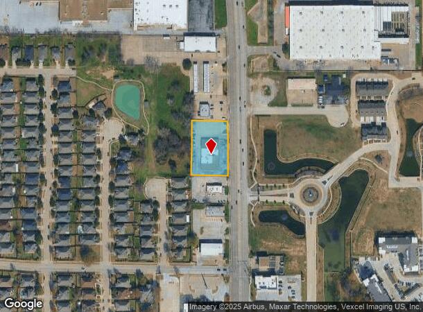 310 S Industrial Blvd, Euless, TX Parcel Map