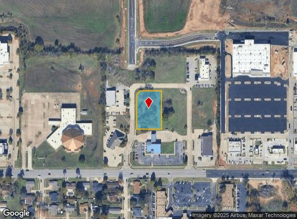 1409 Brookview Dr, Ardmore, OK Parcel Map