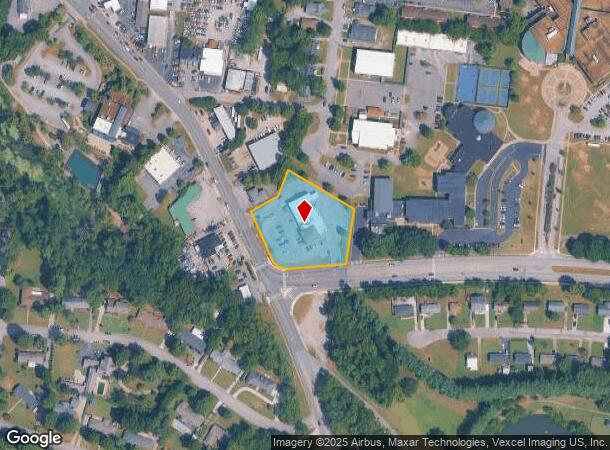  607 Se Broad St, Murfreesboro, TN Parcel Map