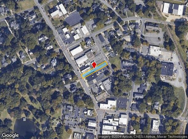  124 N Main St, Belmont, NC Parcel Map