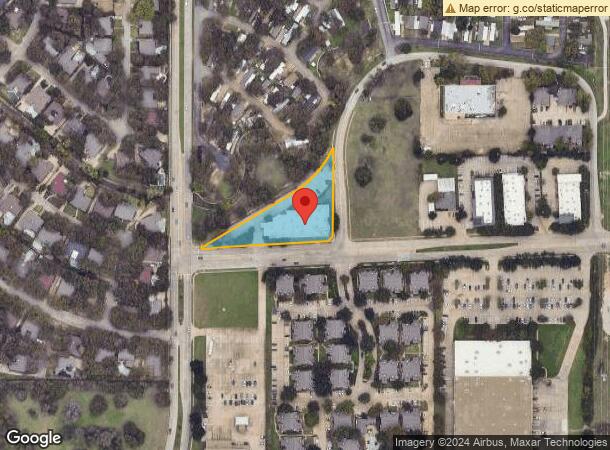  2121 Avenue J, Arlington, TX Parcel Map