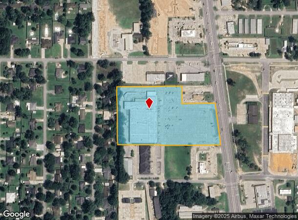  122 S Main St, Lumberton, TX Parcel Map