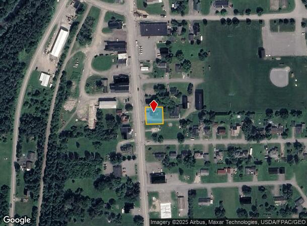  1269 Main St, Washburn, ME Parcel Map