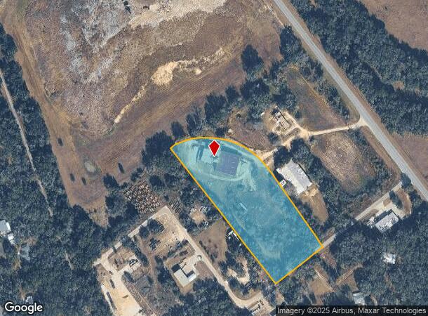 1727 E Manko Dr, Hernando, FL Parcel Map