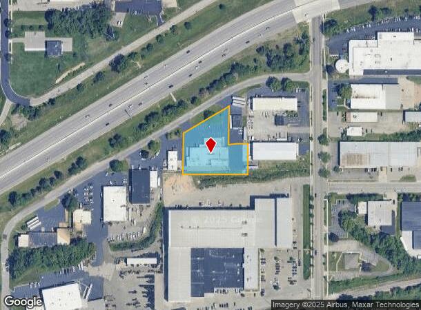  1730 Olson St Ne, Grand Rapids, MI Parcel Map