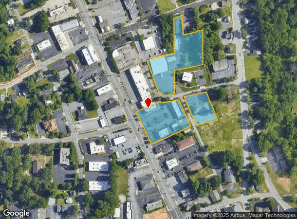 1570 N Main St, High Point, NC Parcel Map