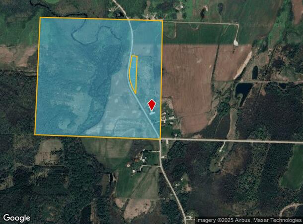 577 Cr, Menominee, MI Parcel Map