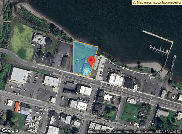  117 W A St, Rainier, OR Parcel Map