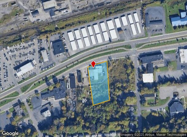  2156 Erie Blvd E, Syracuse, NY Parcel Map