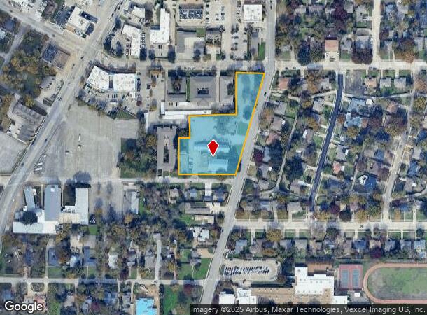 210 Abrams Rd, Richardson, TX Parcel Map