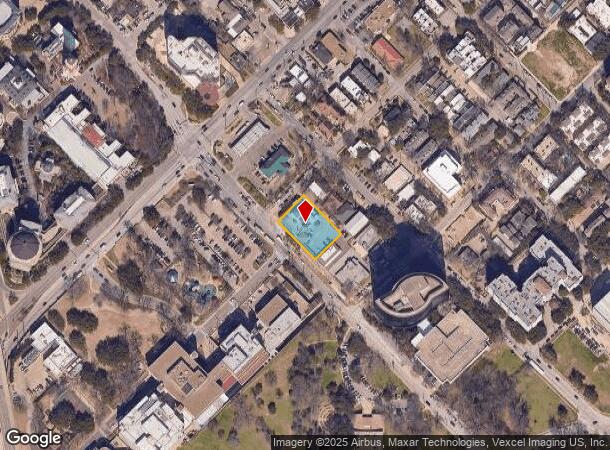  3636 Maple Ave, Dallas, TX Parcel Map