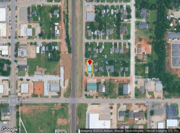 201 Se 3Rd St, Moore, OK Parcel Map