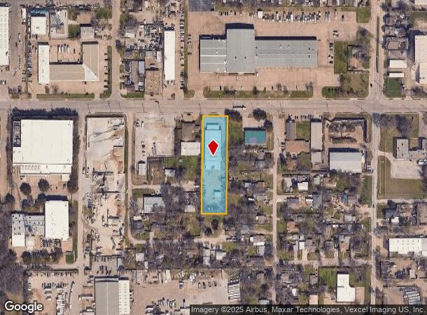 2332 E Grauwyler Rd, Irving, TX Parcel Map