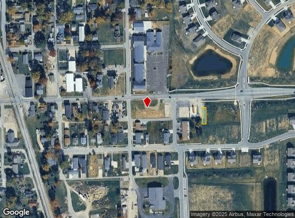 749 E Main St, Whiteland, IN Parcel Map