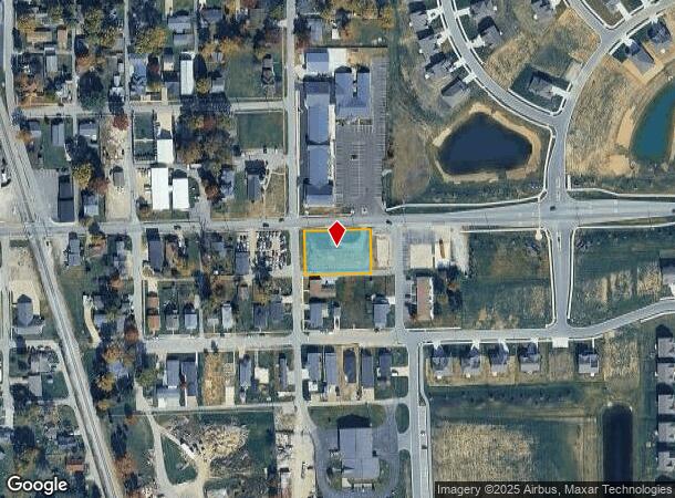 749 E Main St, Whiteland, IN Parcel Map