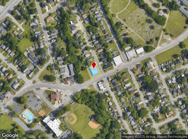  1615 Kecoughtan Rd, Hampton, VA Parcel Map