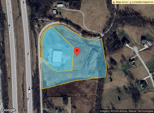  3945 Simpson Ln, Richmond, KY Parcel Map