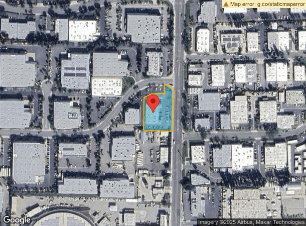  615 N Berry St, Brea, CA Parcel Map