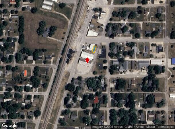  515 N Osborne St, Thomasboro, IL Parcel Map