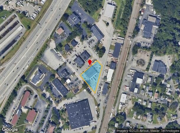  166 Lavan St, Warwick, RI Parcel Map