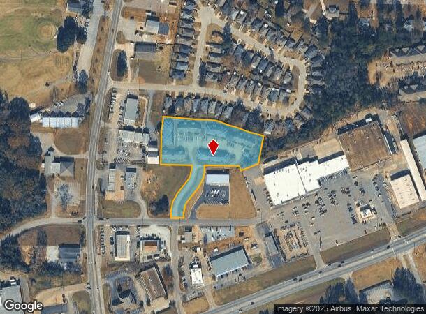  106 Birch St, Millbrook, AL Parcel Map