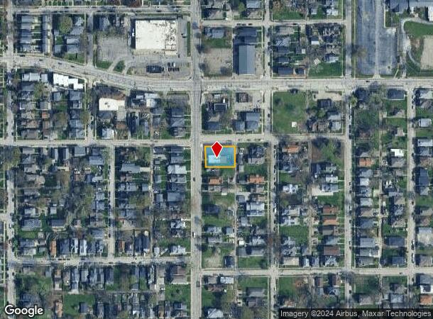  243 N State Ave, Indianapolis, IN Parcel Map