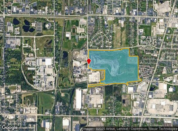 1777 Oakes Rd, Racine, WI Parcel Map