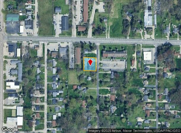 1217 Vanderbilt Rd, Toledo, OH Parcel Map
